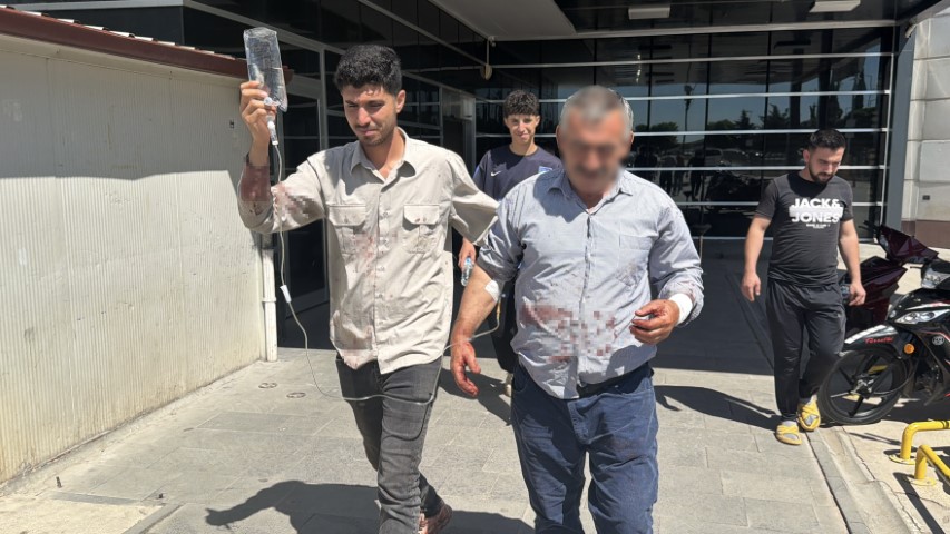 Acemi kasaplar hastaneye koştu!