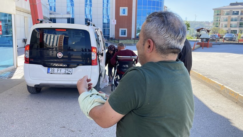 Acemi kasaplar hastaneye koştu!