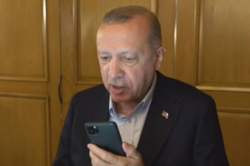 Cumhurbaşkanı Erdoğan, Cezayir Cumhurbaşkanı ile görüştü