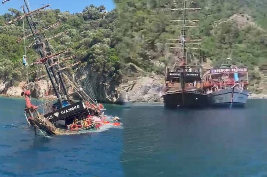 Gezi teknesindeki tahliye anına ait görüntüler ortaya çıktı