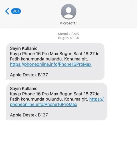 Çalınan iPhone’lar için yeni dolandırıcılık yöntemi: Apple’dan gelmiş gibi mesaj atıp telefonu ele geçiriyorlar