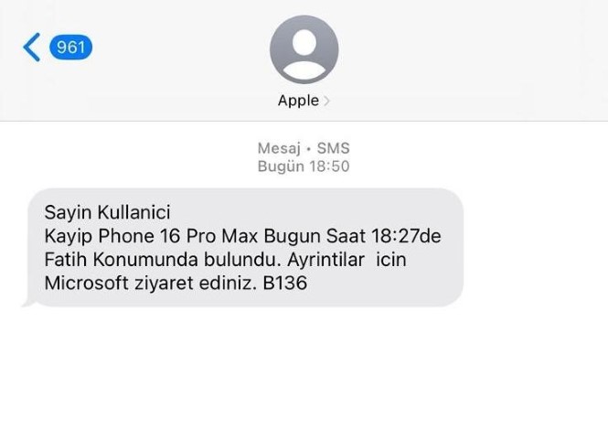 Çalınan iPhone’lar için yeni dolandırıcılık yöntemi: Apple’dan gelmiş gibi mesaj atıp telefonu ele geçiriyorlar