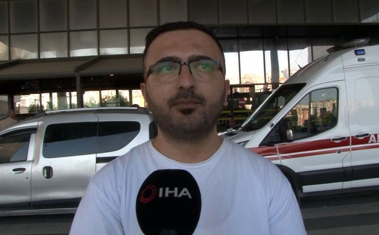 Büyükçekmece’de ehliyetsiz sürücü durağa daldı: 1 ağır yaralı