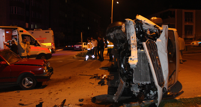 Erzurum’da zincirleme kaza: 7 yaralı