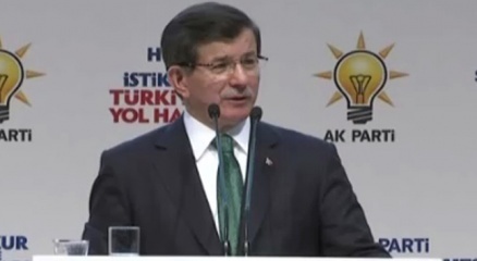 Davutoğlu AK Partinin seçim beyannamesini açıkladı