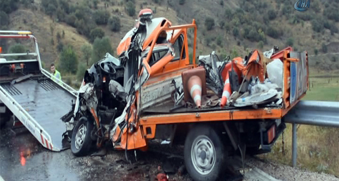 Kızılcahamam&#039;da trafik kazası: 2 ölü, 2 yaralı