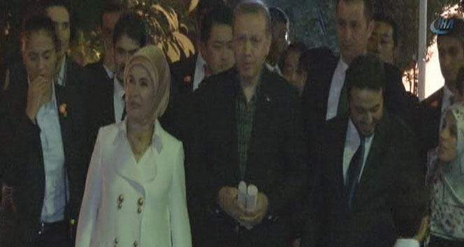 Cumhurbaşkanı Erdoğan, Tokyo Camii’ni ziyaret etti