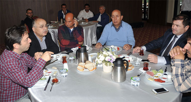 TGF Başkanı Musa Aydın, spor müdürleriyle buluştu