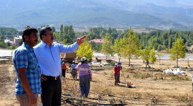 Seydişehir Belediyesi'nden Park Çalışması