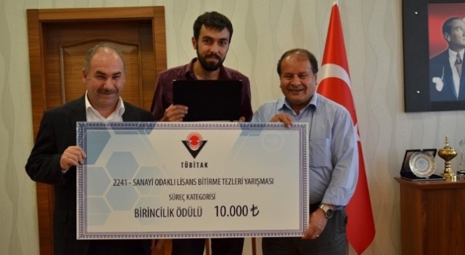 TUBİTAK Proje Yarışmasında Karatekin Üniversitesi Öğrencisi Birinci Oldu
