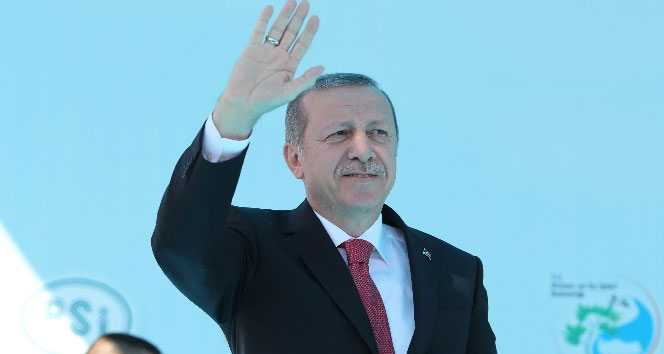 Cumhurbaşkanı Erdoğan  Bayburt’ta