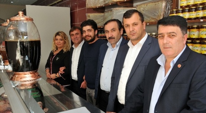 Başkan Çimen Esnaf Ziyaretlerine Devam Ediyor