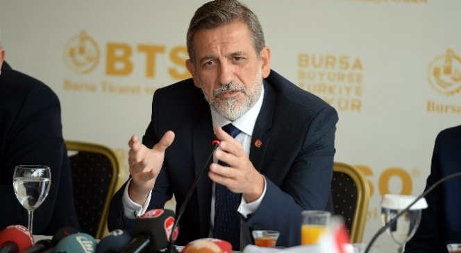 BTSO Başkanı Burkay ‘Ilk Yerli Otomobile Talibiz'
