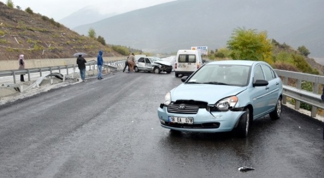 Çankırı Kültür Ve Turizm Müdürü Trafik Kazası Geçirdi