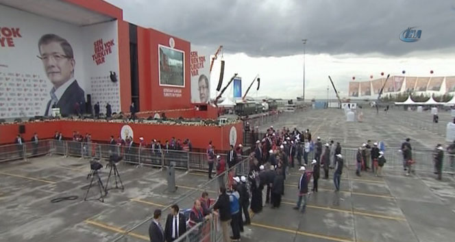 Yenikapı, 'AK Parti Büyük İstanbul Mitingi'ne hazır