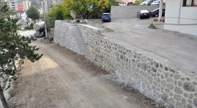 Gümüşhane'de San Sokak Yenileniyor