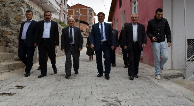 Başkan Çimen Yatırımları Gazetecilere Anlattı