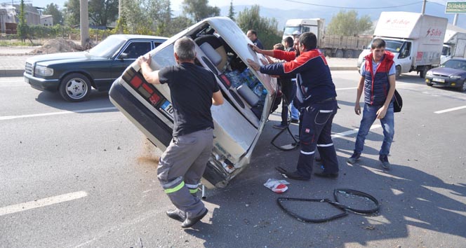 Zincirleme kaza: 3 yaralı