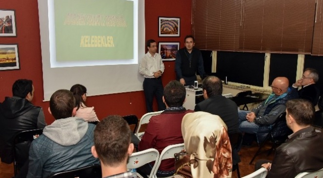Trabzon Fotografevinde Kelebek Sunumu