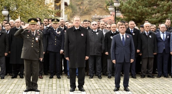 Atatürk Vefatının 77.yılında Gümüşhane'de Anıldı