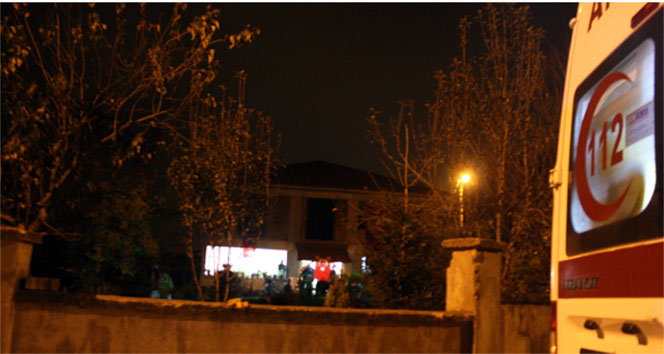 Düzceli şehidin baba ocağına ateş düştü