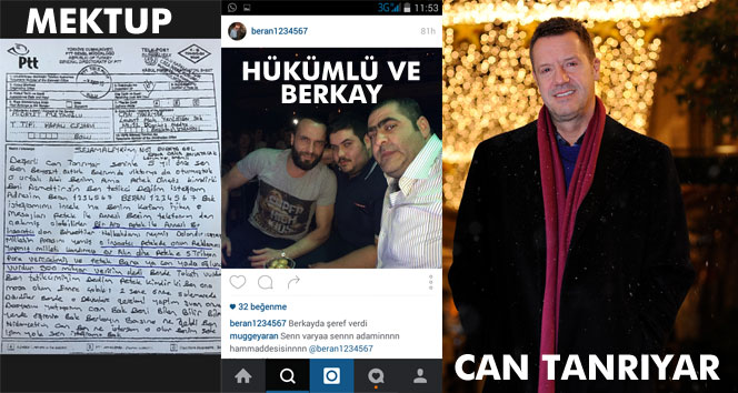 Can Tanrıyar'a cezaevinden gönderilen mektup ortalığı karıştırdı