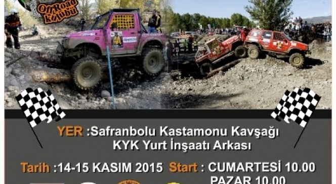 Off-Road Türkiye Şampiyonası Trıal 5 Ayak Yarışları Karabük&#039;te Yapılacak