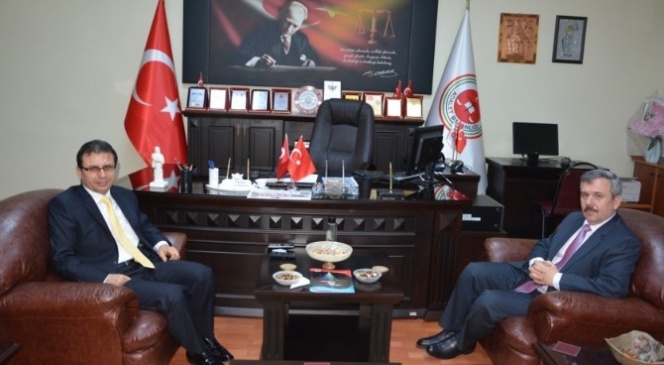 Kırklareli Emniyet Müdürü Akay&#039;dan Başsavcı Yavuz&#039;a Ziyaret