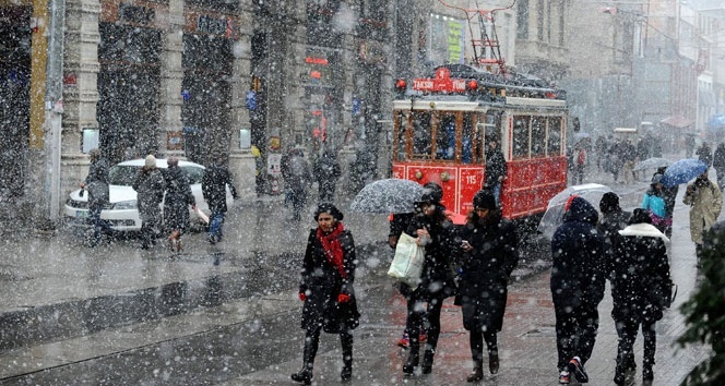 İstanbul&#039;da kar alarmı