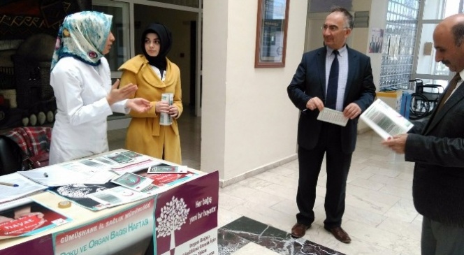 Kelkit'te Organ Bağışı Standı Kuruldu