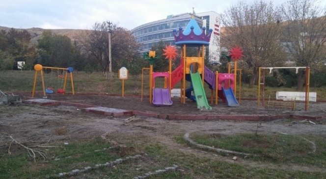 Çankırı'da Parklara Bakım Alındı