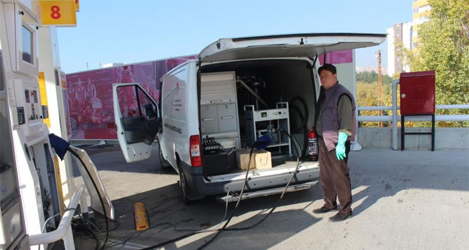 Ankara’daki tüm akaryakıt istasyonları denetlendi