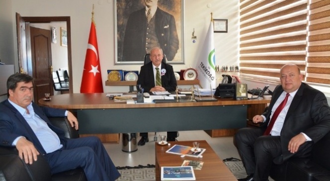 Pınarhisar Belediye Başkanı Cingöz&#039;den Başkan Albayrak&#039;a Ziyaret
