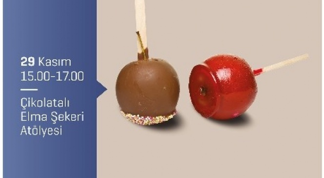 Kadınlara Çikolatalı Elma Şekeri Yapımı Öğretilecek