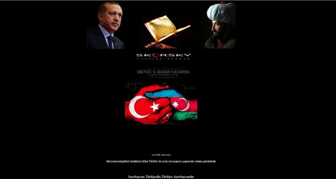 Türk hacker Ermeni sitelerini hackledi