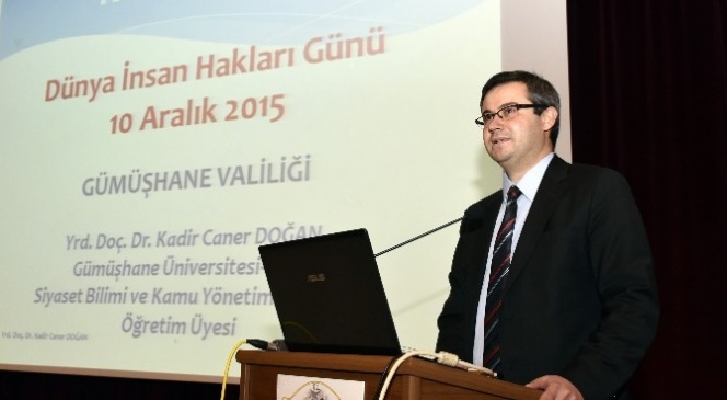 Gümüşhane'de İnsan Hakları Günü Kutlandı
