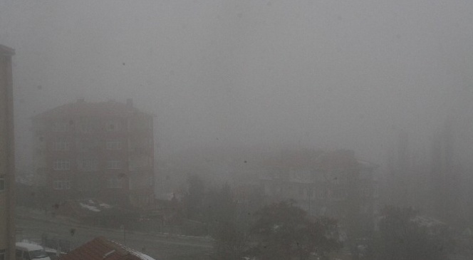 Yozgat Sis Altında Kaldı