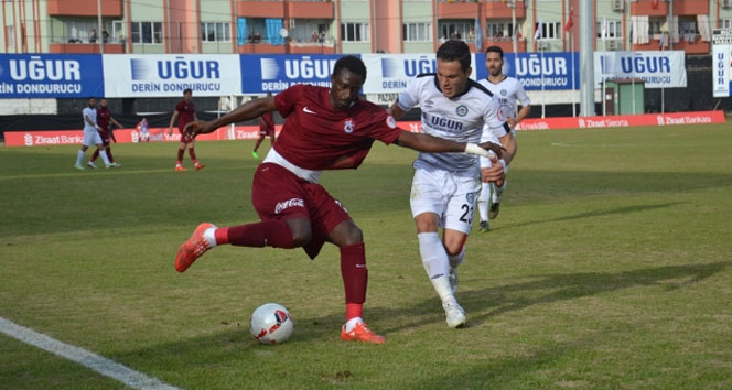 Trabzonspor deplasmanda yendi