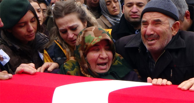 Şehit polis Kırıkkale'de toprağa verildi