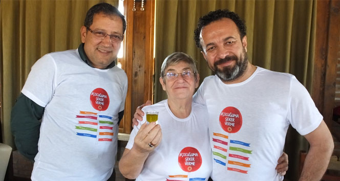 Canan Karatay 'Çocuğuma Şeker Verme' kampanyası başlattı