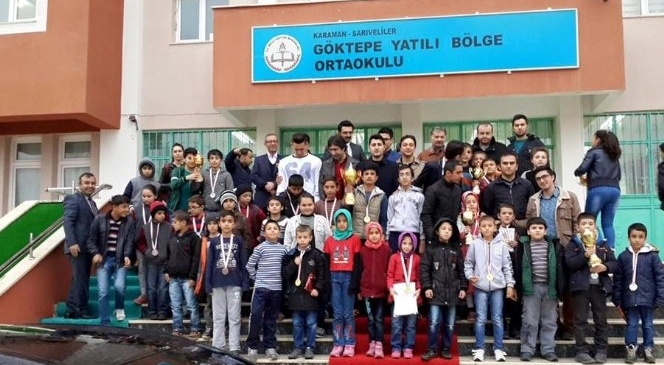Sarıveliler'de Okullararası Satranç Turnuvası
