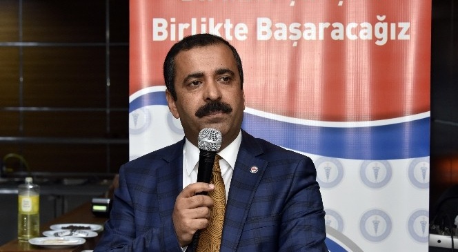 Sağlık-Sen Genel Başkanı Metin Memiş Gümüşhane'de