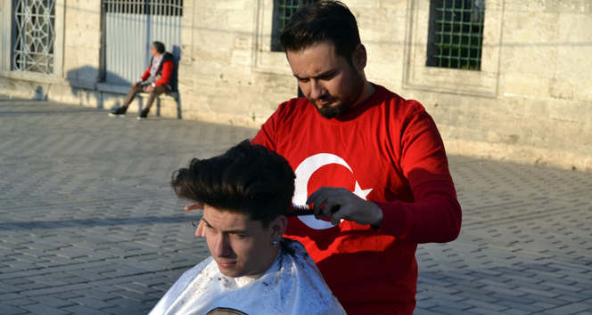 Türk berber dünyayı tıraş edecek