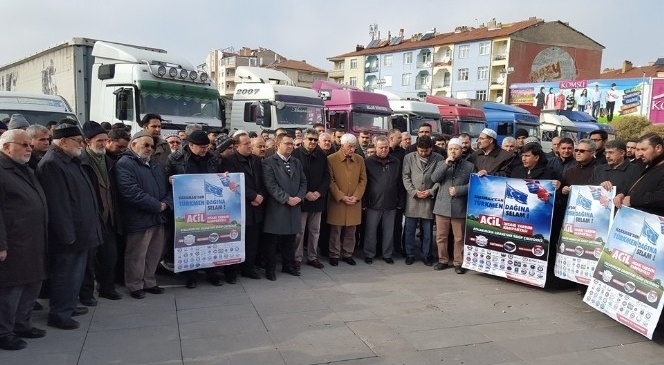 Karaman STK Platformundan Bayır-Bucak Türkmenlerine Yardım