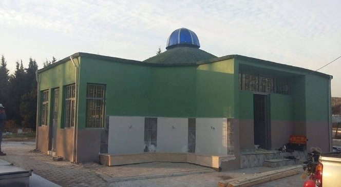 Yukarı Hereke Asri Mezarlık Mescidi Yenilendi