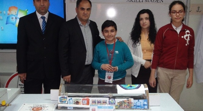 Yozgat'ta Ortaokul Öğrencisi Tarafından Madenciler İçin Hazırlanan Yaşam Odası Projesi Ödül Aldı
