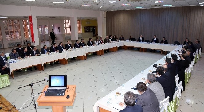 Gümüşhane'de 2015 Yılının Son İl Müdürleri Koordinasyon Toplantısı Gerçekleştirildi