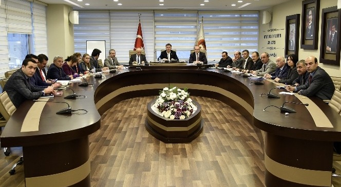 Başkan Çimen'den Birim Müdürlerine 2016 Talimatı