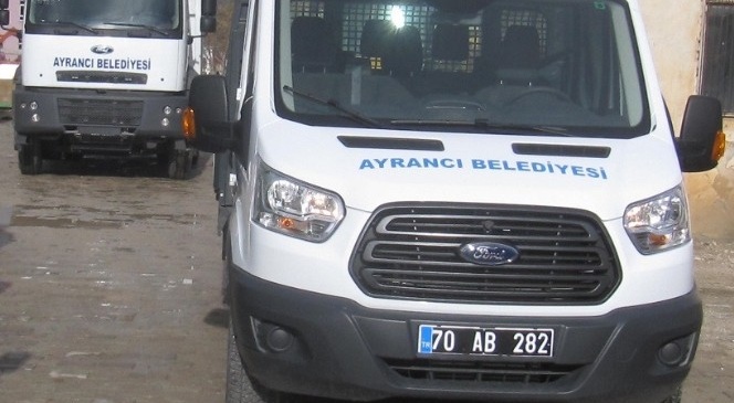 Ayrancı Belediyesi Araç Parkına Takviye Yaptı