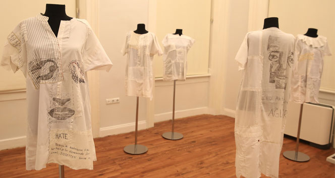 Kadına şiddete karşı tılsımlı gömlekler